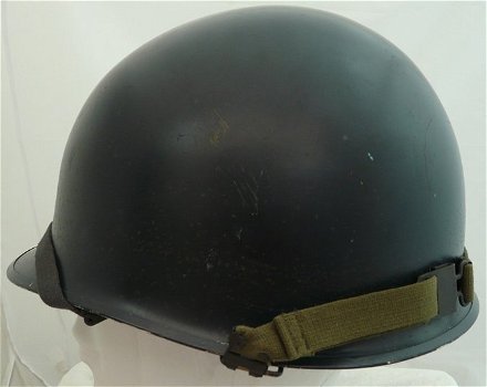 Helm, type: M53 (Troepenhelm), Korps Rijkspolitie, met binnenhelm, 1973.(Nr.1) - 3