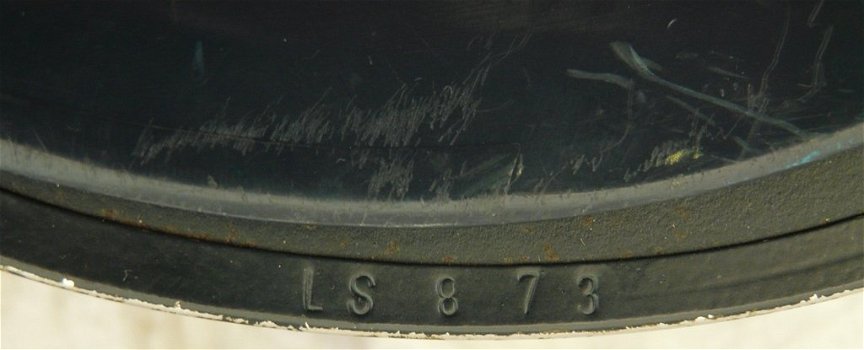 Helm, type: M53 (Troepenhelm), Korps Rijkspolitie, met binnenhelm, 1973.(Nr.1) - 4