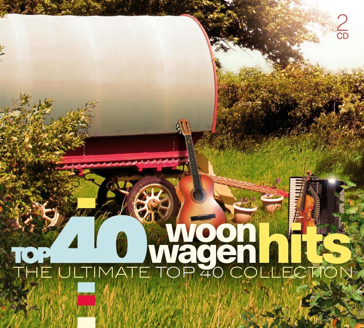 Woonwagenhits – Top 40 The Ultimate Top 40 Collection (2 CD) Nieuw/Gesealed - nr. 1
