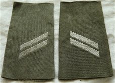Rang Onderscheiding / Rangabzeichen, GVT, Obergefreiter, Bundeswehr Heer, jaren'80.(Nr.1)