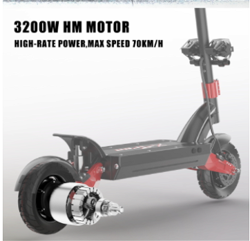 X-Tron X10 Pro 1600W *2 Motor 60V 20.8Ah -70km/h 90KM Range - 5