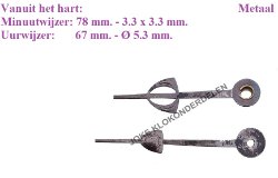= Wijzers = regulateur =45652