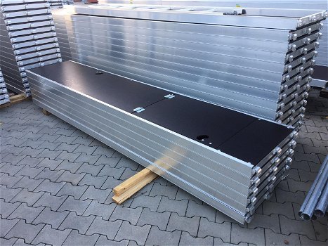 Baumann Alu 205,6m2 platformen 2,57m Nieuwe - 2