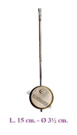 = Slinger = Franse pendule =45656