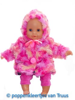 Corolle 30 cm Jasje roze/multi