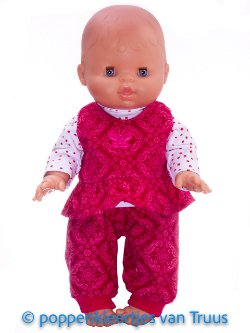 Paola Reina 34 cm Setje fuchsia/roze