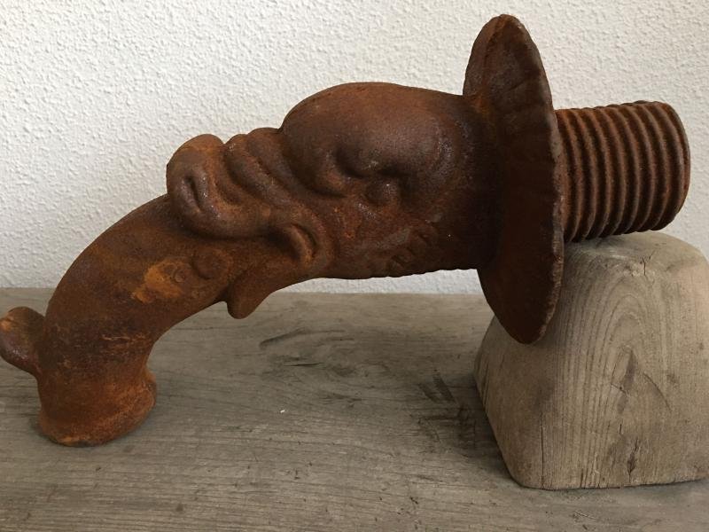 Waterspuwer, gietijzer -water - tuin decoratie -fontein - Afbeelding 3