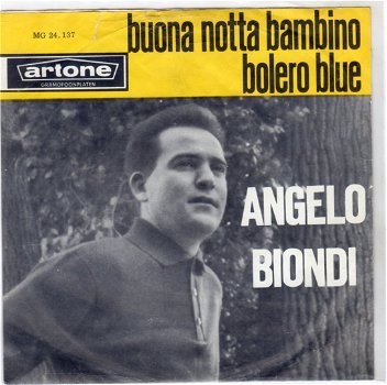 Angelo Biondi – Buona Notta Bambino (1962) - 0