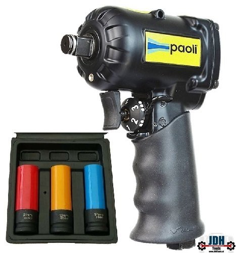1/2" Slagmoersleutel Paoli DP 1050 +krachtdoppenset - nr. 1