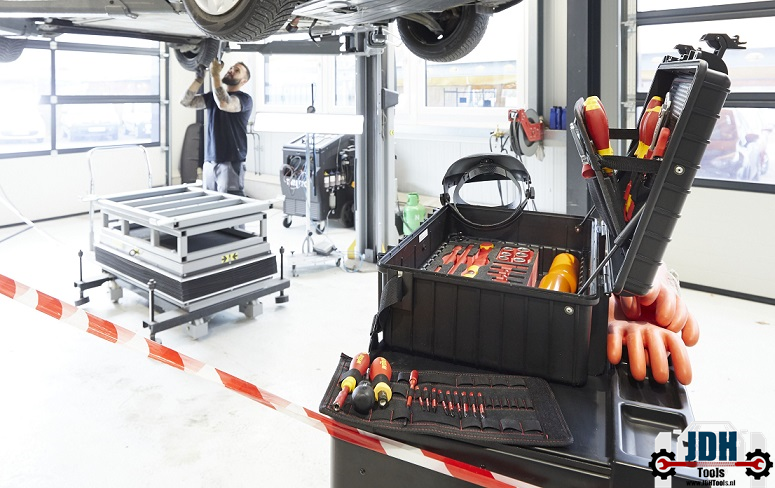 Gereedschapskoffer set XL eMobility 77-delig 44198 - Afbeelding 2