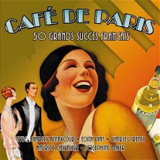 Café De Paris - 50 Grands Succes Francais  (2 CD) Nieuw/Gesealed