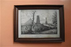 Monumente elevés au Colonel Gorden, et aux Hanovriens, lithografie uit 1825