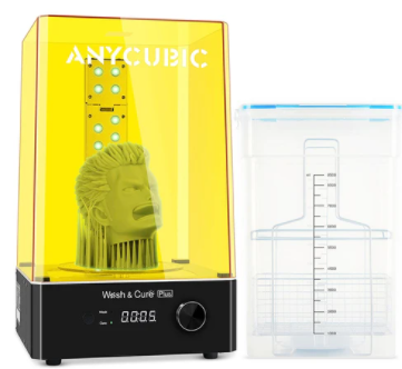 Anycubic Wash & Cure Plus Machine, Basket Washing Size 192mm - 0