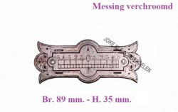 = Slinger uitslagplaatje =45673