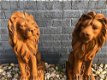 Set prachtige leeuwen, links en rechts kijkend, oxid-leeuw. - 4 - Thumbnail