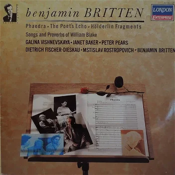 LP - Benjamin Britten - Galina Vishnevskaya - Rostropovich - - 0