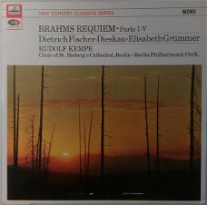 LP - BRAHMS Requiem Parts I-V en VI-VII