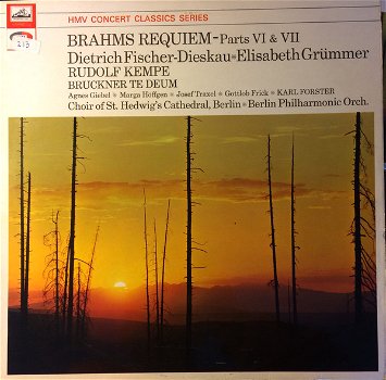 LP - BRAHMS Requiem Parts I-V en VI-VII - 1