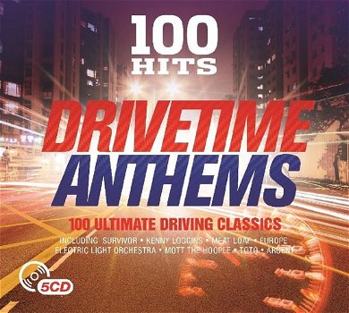 Drivetime Anthems - 100 Hits 100 Ultimate Driving Classics (5 CD) Nieuw/Gesealed - 0