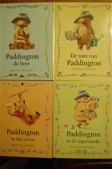 4 prentenboekjes van Paddington
