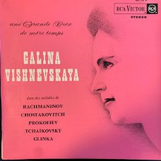 LP - Galina Vishnevskaya - RÉCITAL - piano Alexander Dedyukhin