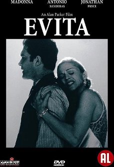 Evita  (DVD) Nieuw/Gesealed met oa Madonna
