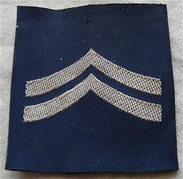 Rang Onderscheiding / Rankslide, Blouse, Corporal, RAF (Royal Air Force), Engeland, jaren'80.(Nr.1) - 0