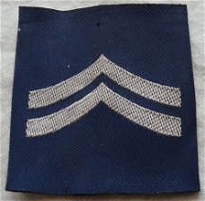 Rang Onderscheiding / Rankslide, Blouse, Corporal, RAF (Royal Air Force), Engeland, jaren'80.(Nr.1)