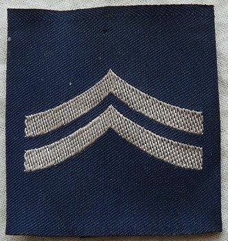 Rang Onderscheiding / Rankslide, Blouse, Corporal, RAF (Royal Air Force), Engeland, jaren'80.(Nr.1) - 1