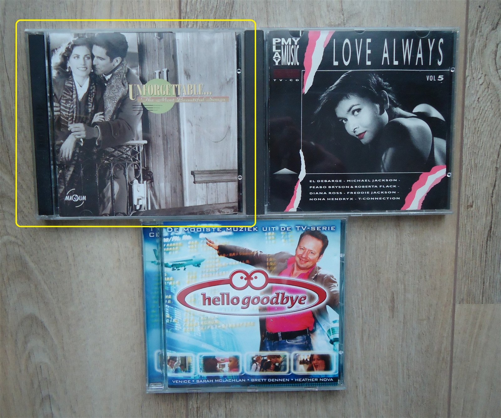 De originele dubbel-verzamel-CD Unforgettable van Magnum. - Afbeelding 4