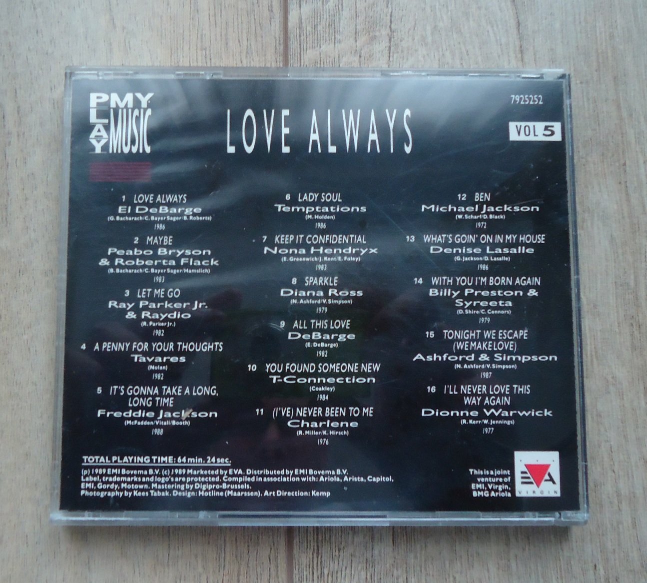 Originele verzamel-CD Play My Music Volume 5: Love Always. - Afbeelding 6