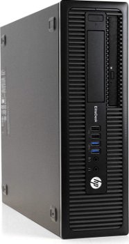 HP Elitedesk 800 G1 SFF i5-4570 3.2GHz, 8GB DDR3, 256GB SSD + 500GB HDD, Win 10 Pro - 1