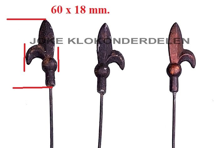 = Klokstel ornament =45695 - Afbeelding 2