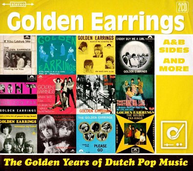 Golden Earrings – The Golden Years Of Dutch Pop Music A&B Sides And More (2 CD) Nieuw/Gesealed - 0