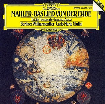 Carlo Maria Giulini - Mahler, Brigitte Fassbaender, Francisco Araiza, Berliner Philharmoniker - 0