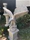 Mooie adelaar vol steen-adelaar-tuin deco-+ sokkel - 2 - Thumbnail