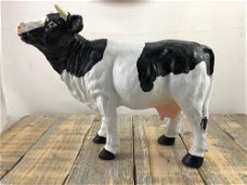  polystone sculptuur van een melk koe-kado -koe-deco