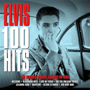 Elvis Presley – Elvis 100 Hits (4 CD) Nieuw/Gesealed - 0