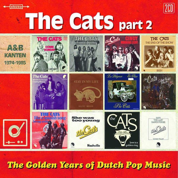 The Cats – The Golden Years Of Dutch Pop Music, Part 2 A&B Kanten 1974-1985 (2 CD) Nieuw/Gesealed - nr. 1