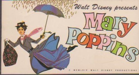 Mary Poppins reclame uitgave Venz 1964 - 0