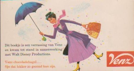 Mary Poppins reclame uitgave Venz 1964 - 1