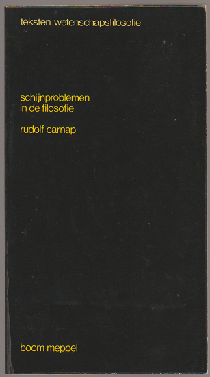 Rudolf Carnap: Schijnproblemen in de filosofie - nr. 1