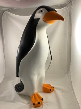 Pinguin beeld in kleur, polystein-show-tuin deco-pinquin - 6