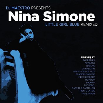 DJ Maestro Presents Nina Simone ‎– Little Girl Blue (CD) Remixed Nieuw/Gesealed - 0