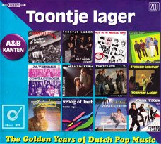 Toontje Lager ‎– The Golden Years Of Dutch Pop Music A&B Kanten  (2 CD) Nieuw/Gesealed