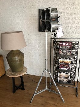 industriële 4 spot-studio-film lamp- statief, zwaar uitvoe - 6