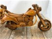 Set handgemaakte houten motoren-lowriders-motor-kado - 4 - Thumbnail