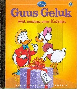 Guus Geluk: Het Cadeau Voor Katrien - Disney Gouden Boekje (Hardcover/Gebonden) - 0