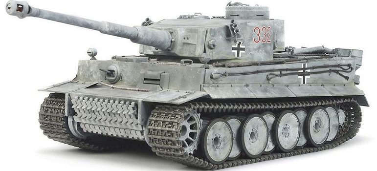 RC tank Tamiya 56010 bouwpakket Tiger I Early production Full Option Kit 1:16 - 0