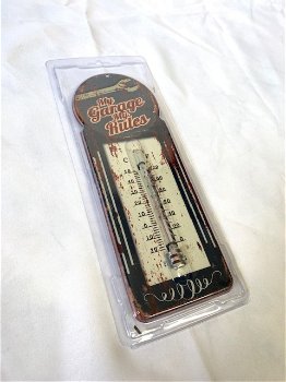 Thermometer van metaal - 0
